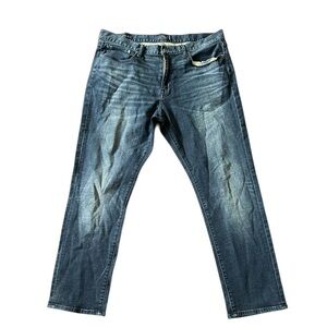 Lucky Brand Jeans 410 Athletic Fit Stonewash Light Blue 38x30